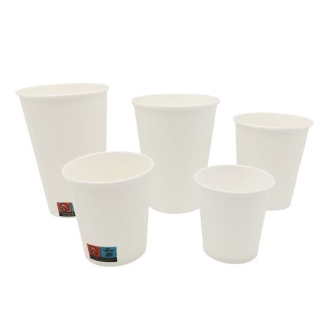 Vasos de papel Blancos Ø 56mm 900ml (3Oz) (1.000 uds)