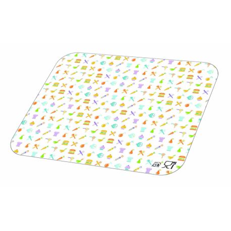 Tapa para envase rectangular de aluminio 1500cc 273 x 181mm (400 uds)