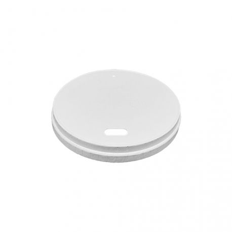 Tapas de papel blancas para vasos de papel Ø80mm (500 uds)
