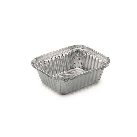 Envase rectangular de aluminio 470cc (1.000 uds)