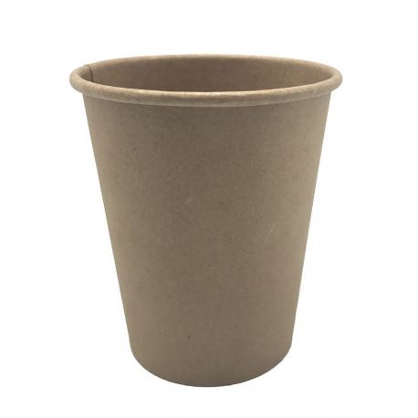 Vasos de papel Full Kraft Ø 90mm 360ml (12Oz) (1.000 uds)