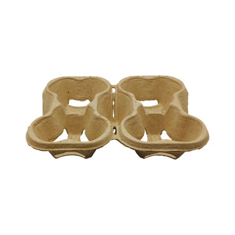 Portavasos Divisible Fibra de Papel Moldeada (230 uds)