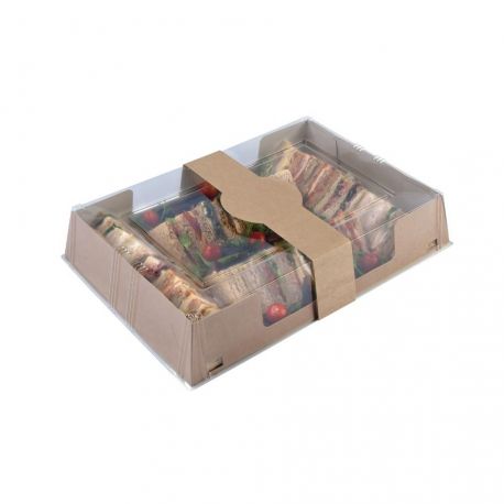 Bandeja para catering SIN TAPA 447 x 308 x 82mm (50 uds)