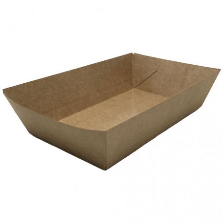 Barqueta Kraft Antigrasa 170 x 95 x 55mm (500 uds)