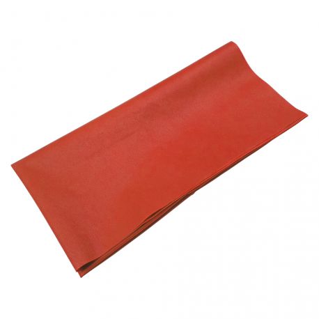 Mantel Suelto TNT Rojo Coral 120 x 120cm (150 uds)