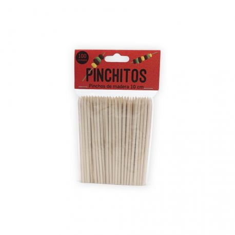 Pinchos de madera 100mm (10.000 uds)