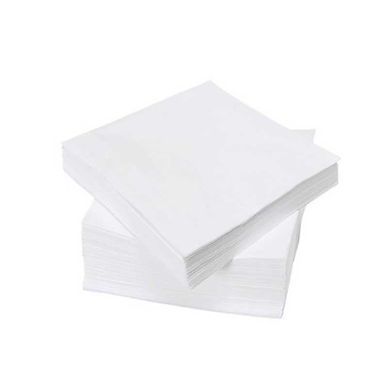 Servilletas  30x30 Blanca Tissue. 2 hoja (4.800 uds)