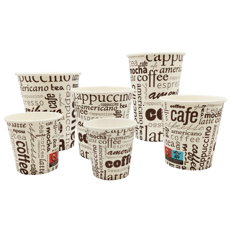 [VAPACA000130] Vaso de papel Ecoline Café Ø56mm 90ml (3Oz) (1.000 uds)