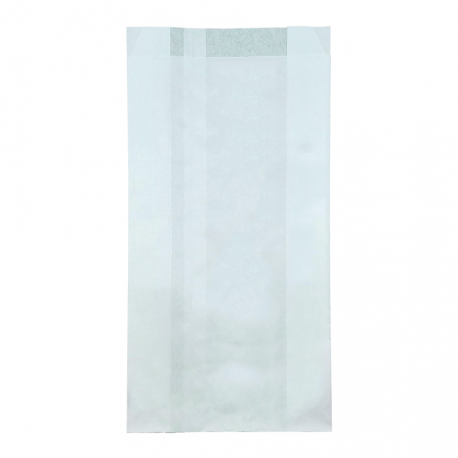 [BOPABO000043] Bolsa blanca de Papel Bollería / Panadería Multiuso 14 + 6 x 29cm (1.000 uds)