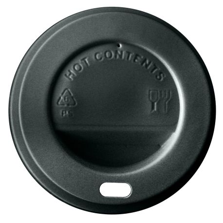 [TAVAPA000054] Tapas vasos 8 Oz Negras Ø 80mm (1.000 uds)