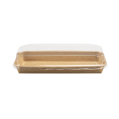 [ERPAMU000323] Envases Sushi Kraft 221 x 91mm (300 uds)