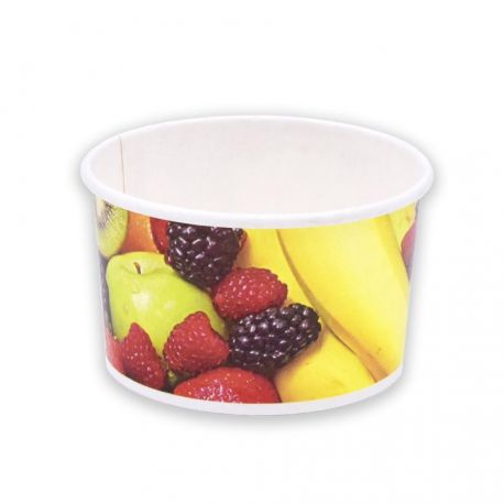 [VAPAHE000011] Tarrinas de papel para helados Frutas 360ml (12 Oz.) (1.000 uds)