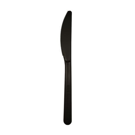 [CUCPLA000039] Cuchillo CPLA Negro 180mm (1.000 uds)