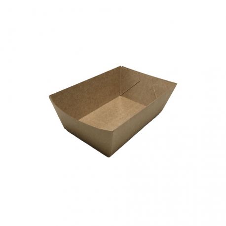 [ERPAMU000196] Barqueta Kraft Antigrasa 85 x 50 x 35mm (1.000 uds)