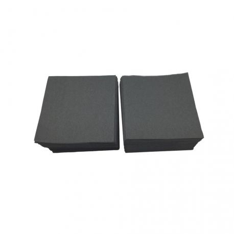 [SECENE000001] Servilletas de papel Cocktail Negras 20 x 20cm (6.000 uds)