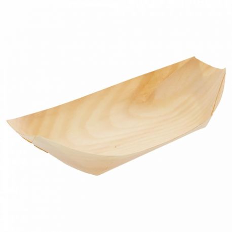 [CUMADE000031] Barquetas de madera 195 x 100 x 25mm (2.000 uds)